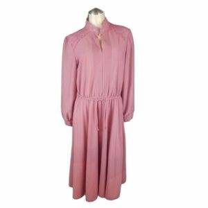 Vintage Jane Baar Size L Mauve Dress